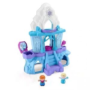 Disney Frozen Elsa’s Anna Enchanted Musical Lights Palace Little People Playset